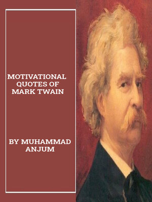 cover image of MOTIVATIONAL QUOTES OF MARK TWAIN